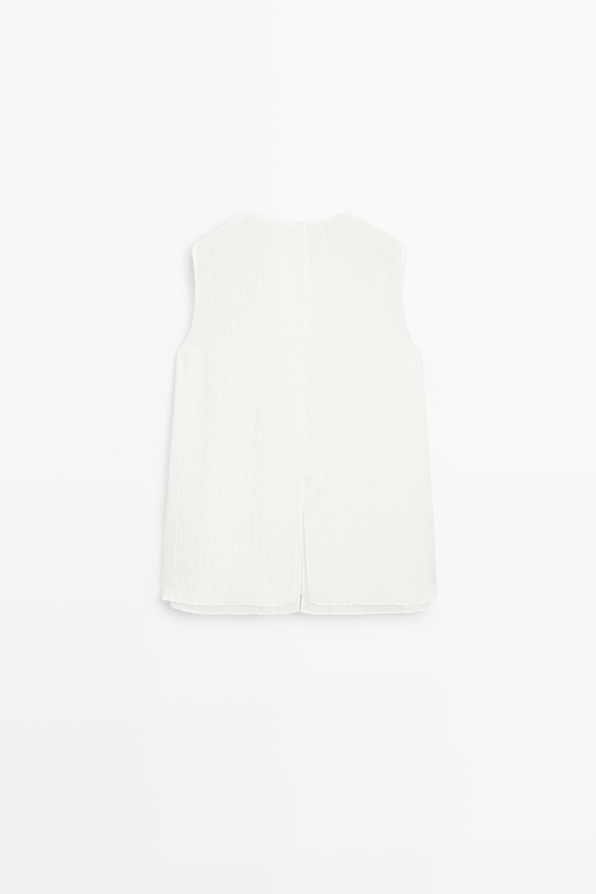 Flowing striped cape top - STUDIO